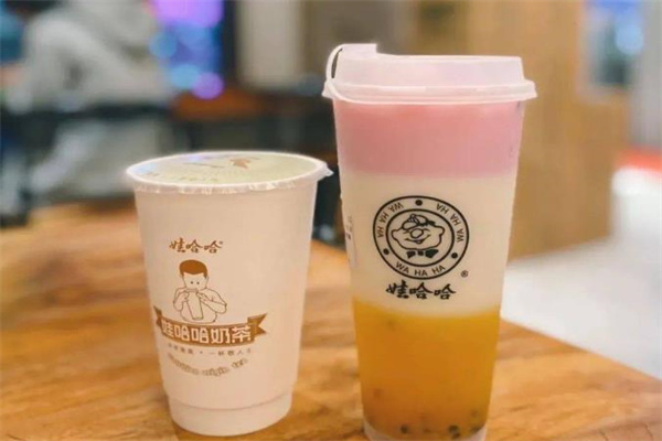 娃哈哈奶茶店