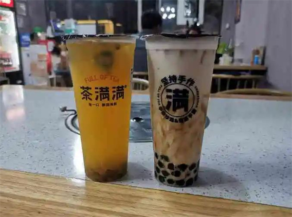 茶滿滿奶茶