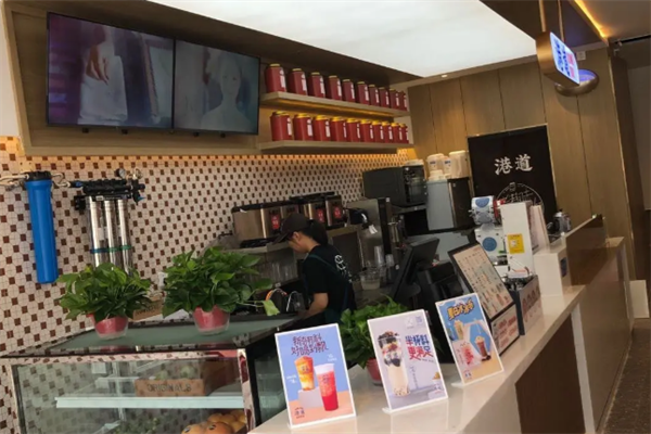 港道奶茶店加盟