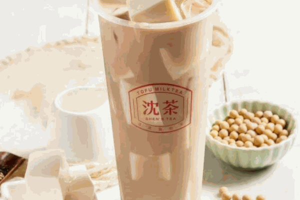 沈茶豆腐鮮奶茶