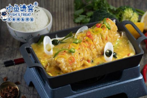 小魚請(qǐng)客無骨烤魚撈飯加盟